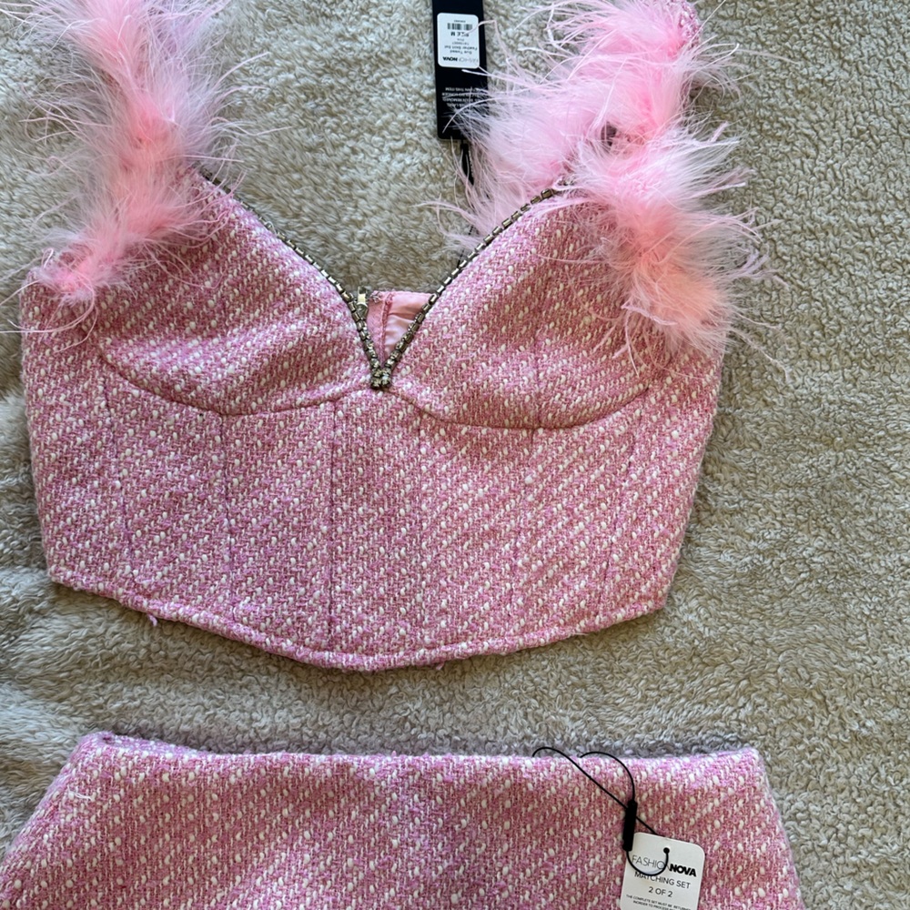 Pink 2 Piece Set - Fashion Nova - Picture 3 of 6
